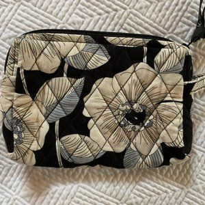Vera Bradley Retired CAMELLIA Fabric Small Cosmetic Makeup Bag Pouch